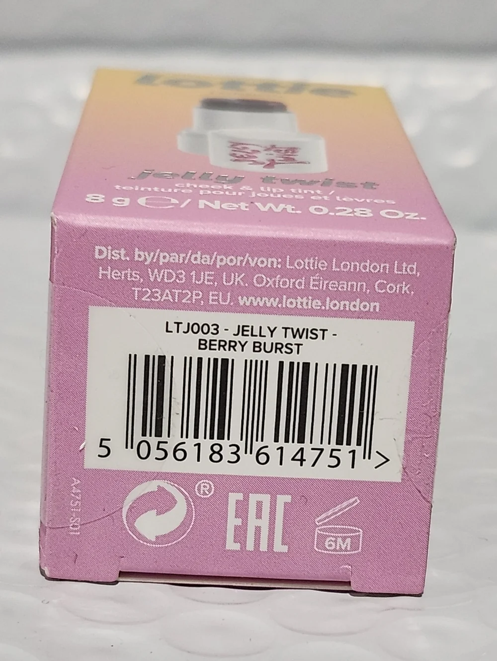 Lottie London Jelly Twist Cheek & Lip Tint Berry Burst